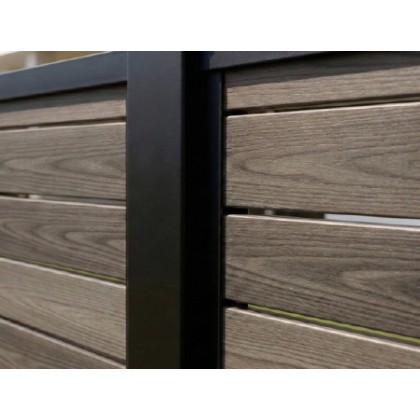 WPC Fence ~ Silver Grey WPC Fence ~ Silver Grey